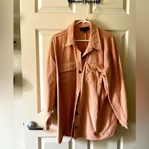 Lane Bryant burnt orange shacket size: 18/20